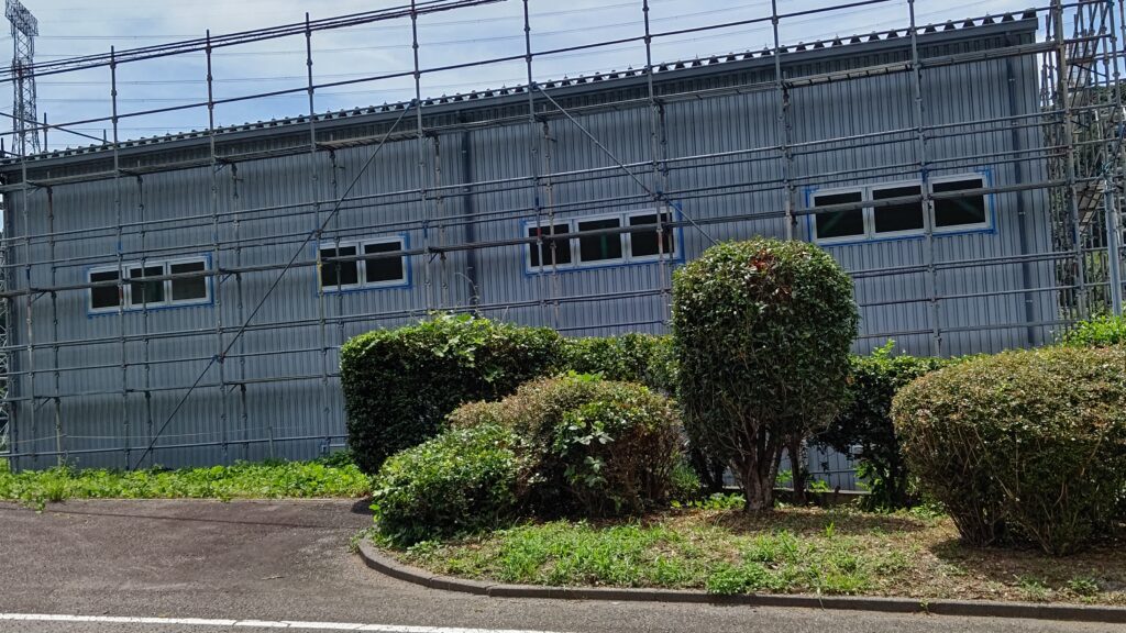 島田市　作業所新築工事(屋根・外壁)