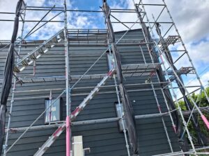 掛川市にて新築住宅、屋根・外壁・樋をガルバリウム鋼板にて施工しました。