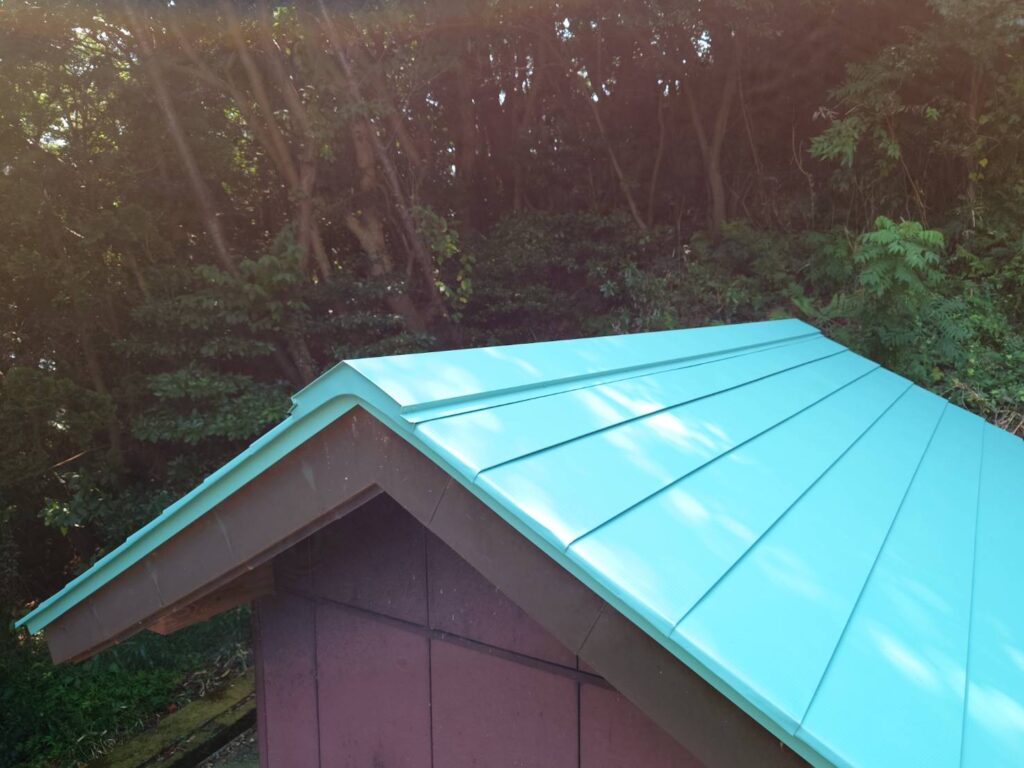 牧之原市　神社屋根工事(本堂・社務所)
