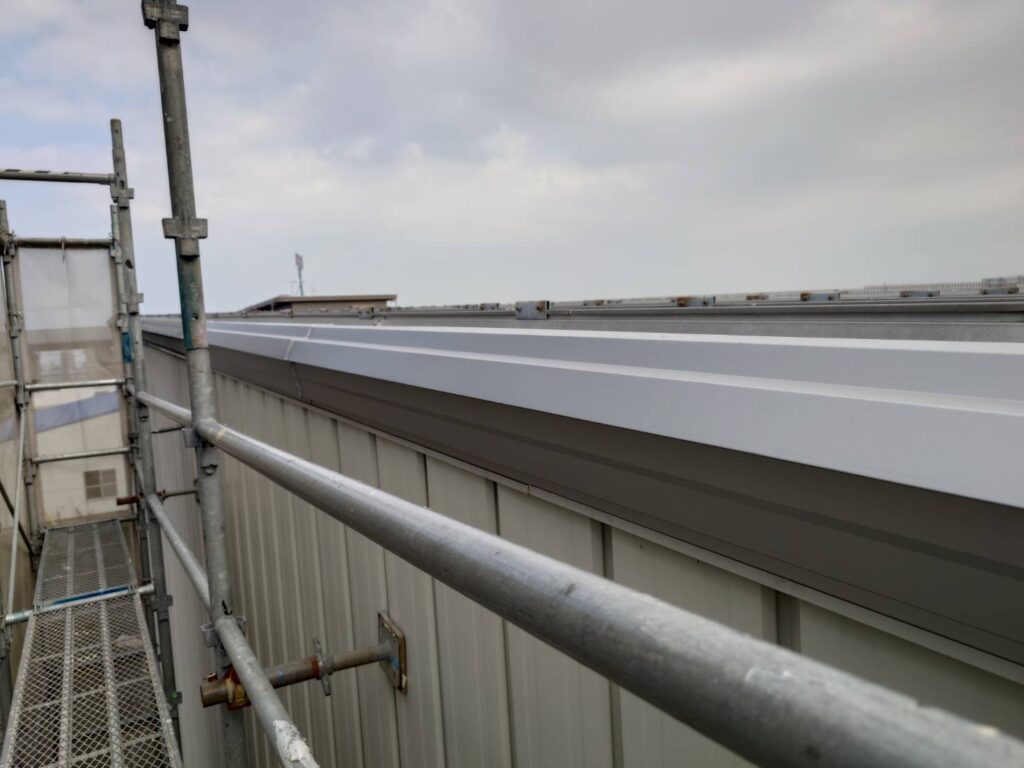 焼津市　工場外壁補修