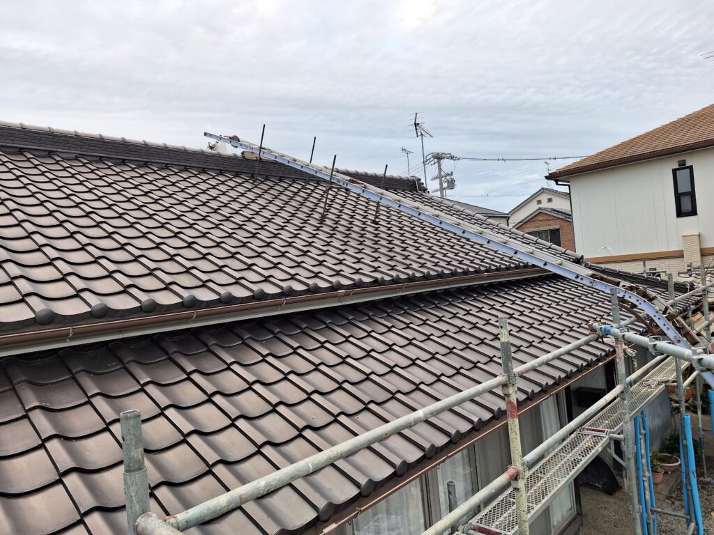牧之原市細江地区　竜巻被害復旧作業⑤