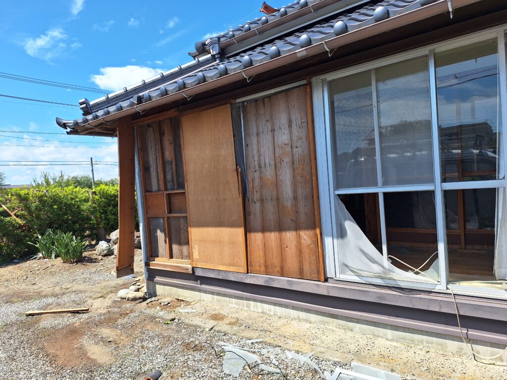 牧之原市細江地区　竜巻被害復旧作業⑤
