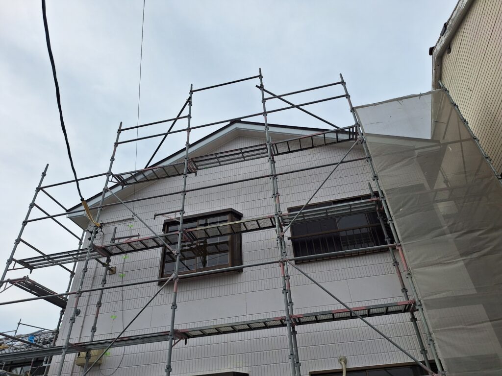 牧之原市細江地区　竜巻被害復旧作業④