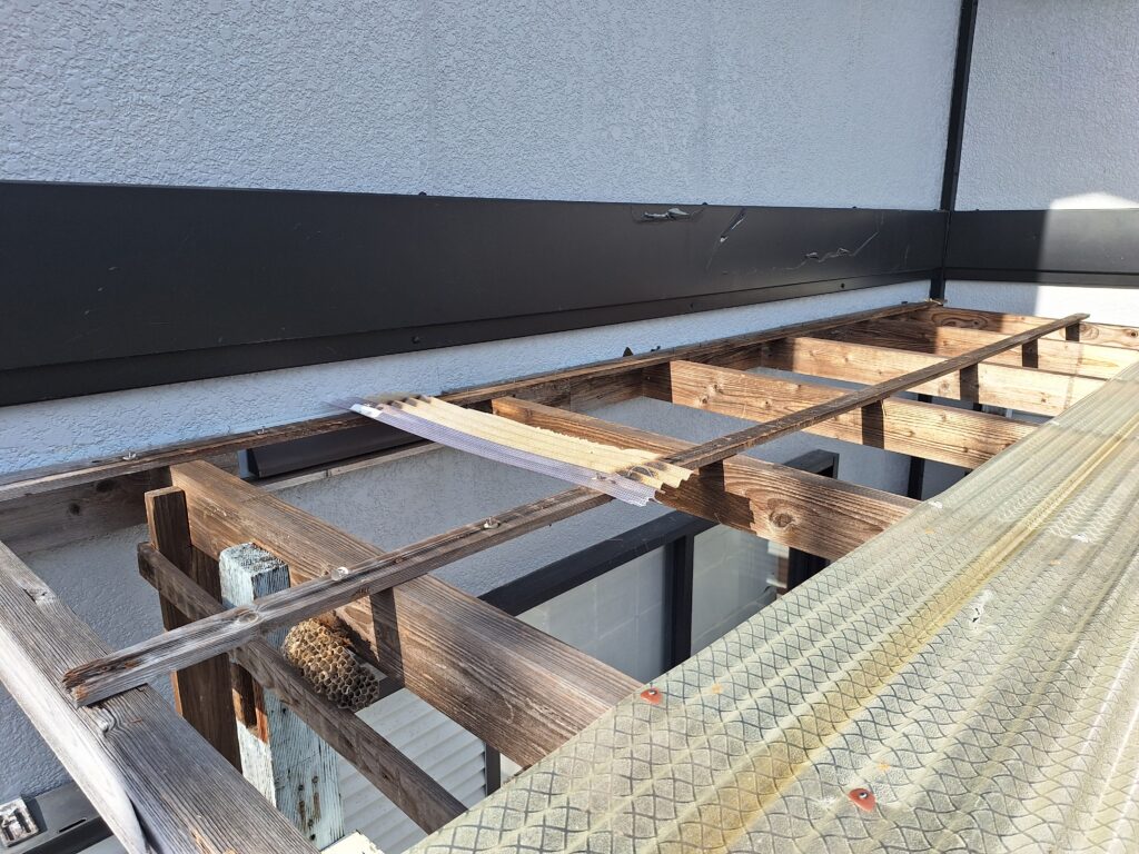 牧之原市細江地区　竜巻被害復旧作業⑥