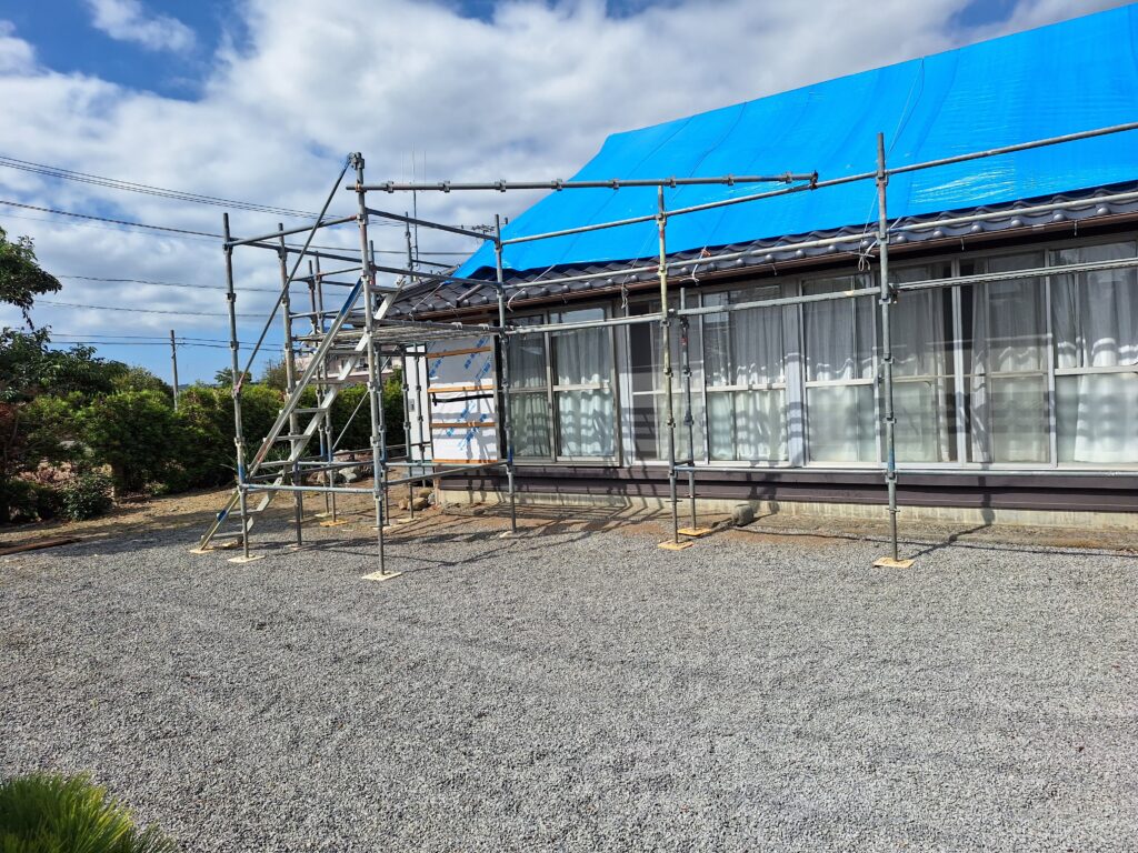 牧之原市細江地区　竜巻被害復旧作業⑤
