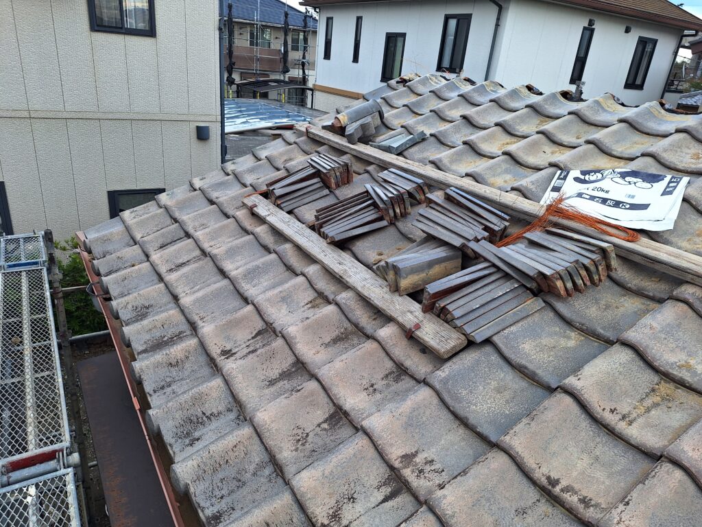 牧之原市細江地区　竜巻被害復旧作業⑤