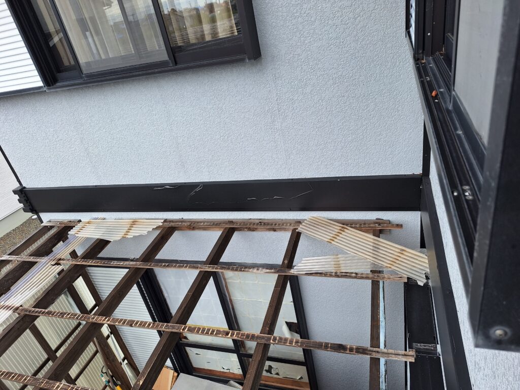 牧之原市細江地区　竜巻被害復旧作業⑥