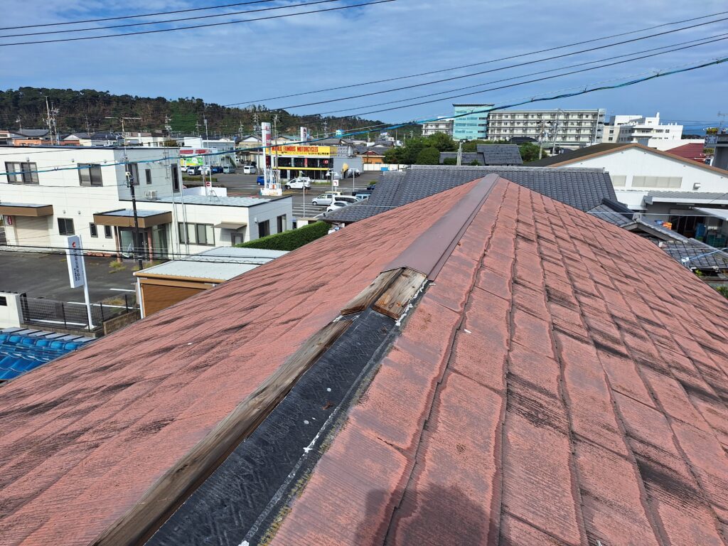 牧之原市細江地区　竜巻被害復旧作業③