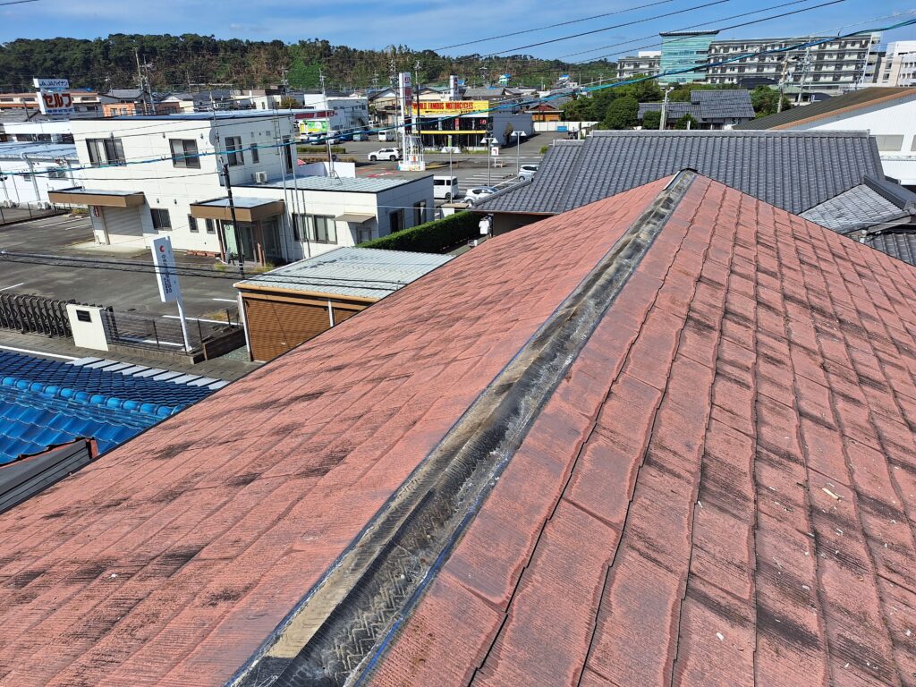 牧之原市細江地区　竜巻被害復旧作業③