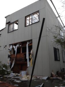 牧之原市細江 竜巻被害復旧作業⑦