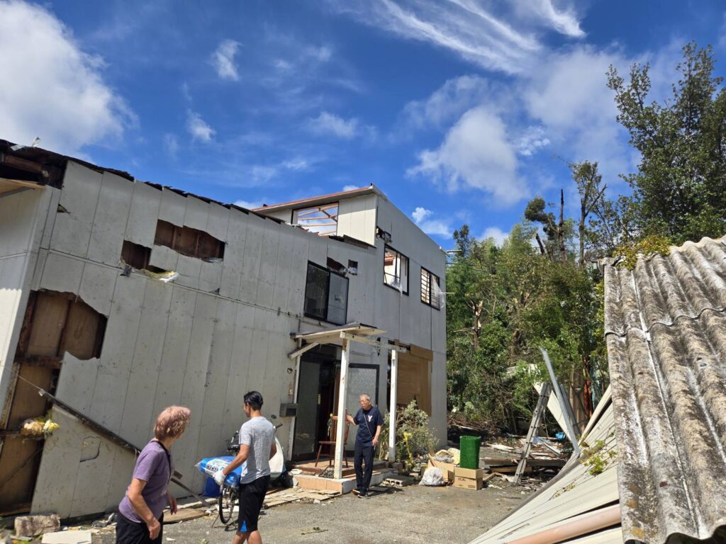 牧之原市細江　竜巻被害復旧作業⑦