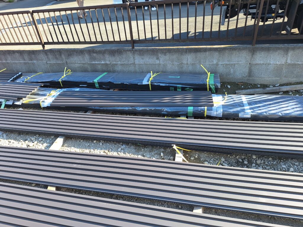 磐田市にて、新築住宅の施工。