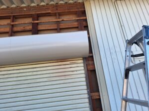 シャッターケースの取替も致します。