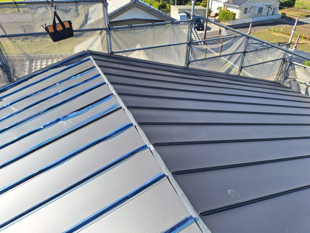 磐田市にて、新築住宅の施工。