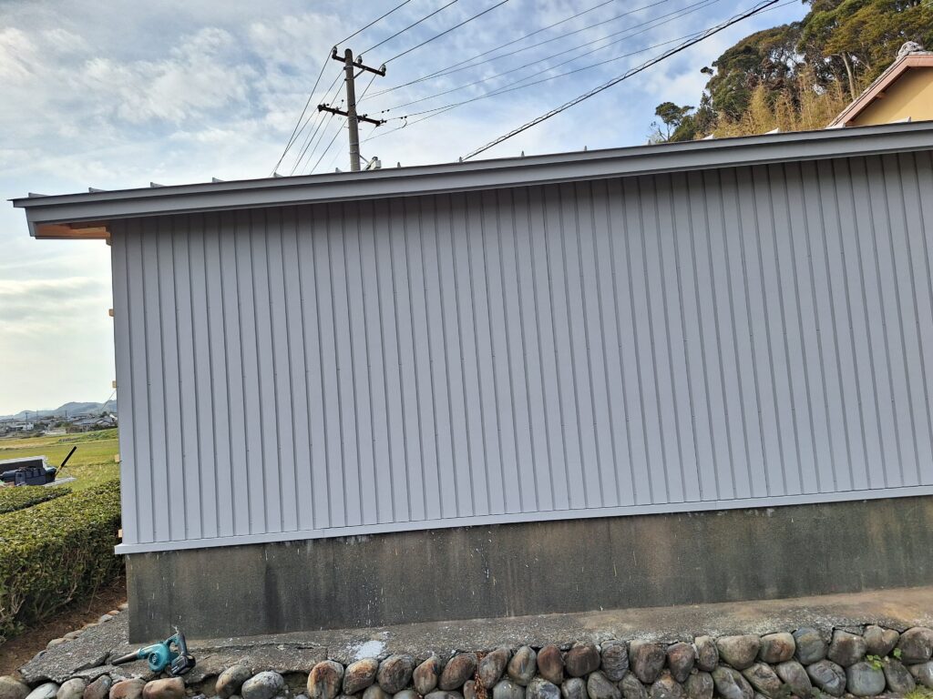 吉田町　農業倉庫をリフォーム致しました。